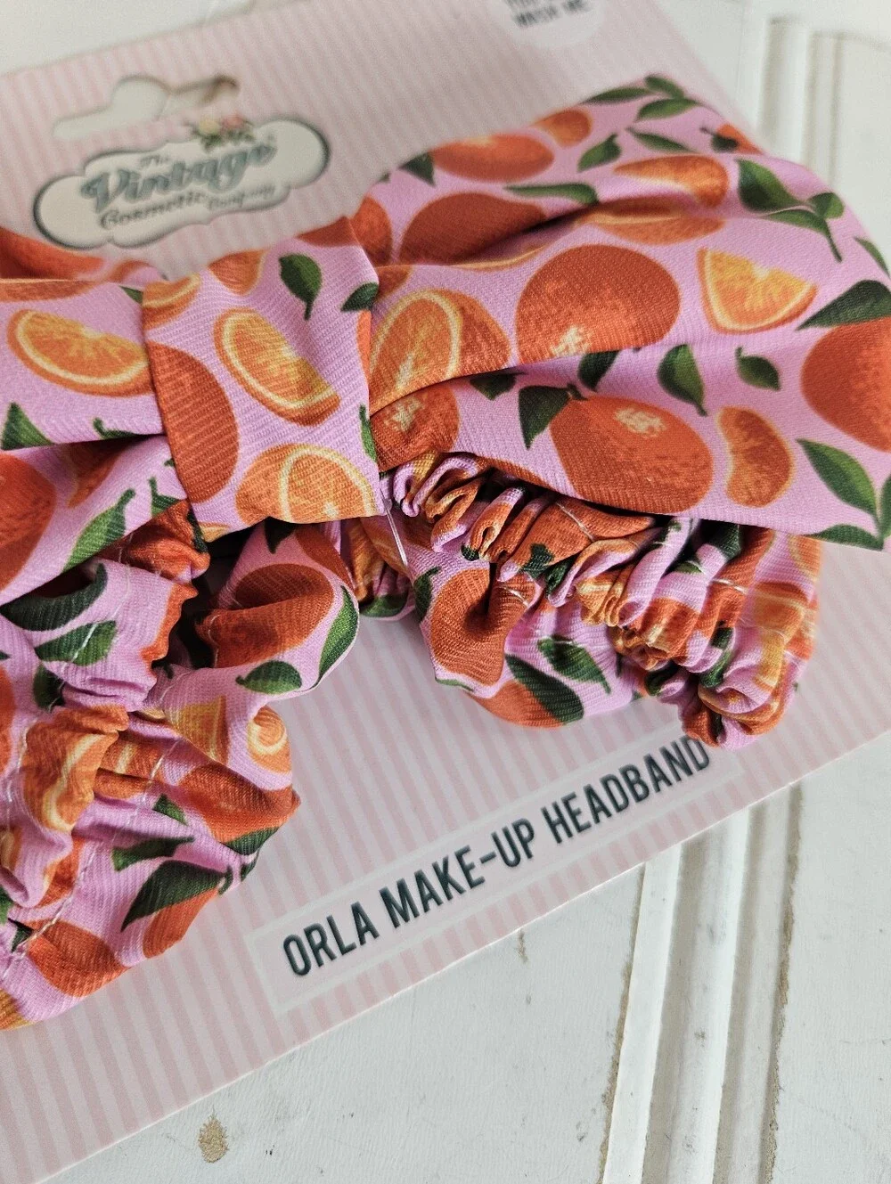 The Vintage Cosmetic Co Orla Spa Headband Skincare Makeup Facial Hair Care NEW